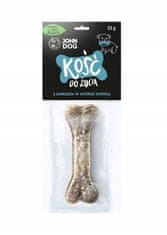 shumee ŽVEČILNA KOST V KOŽI TRSKOVE PSA ŽVEČILNI ČAJ ZAKLAD John Dog 55 g/12 cm