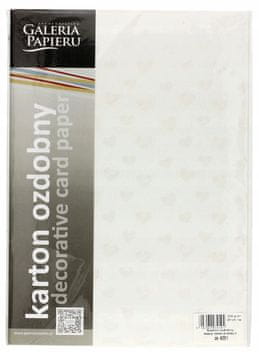 shumee DEKORATIVNI KARTON MAJHNA SRČKA BEL 220G/M2 (20) 9194