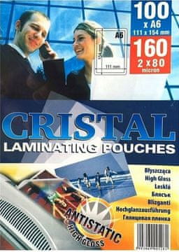 Argo LAMINIRANA FOLIJA PE LIST A6 80 MIKROFONOV STOJALO SIJAJNI ANTISIJAJNI