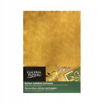 shumee ZLATI OGLEDALNI KARTON A4 300G/M2 (10) 2020