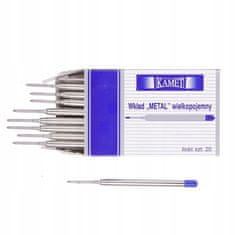 shumee VLOŽEK VELIKE PROSTORNINE MODRA KOVINA (20) 0055