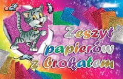 Aliga Zvezek iz bleščečih papirjev