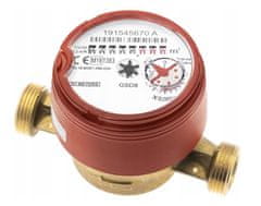 shumee VODOMER GSD8 1/2'' 2,5m3 ŠTEVCI ZA TOPLO VODO