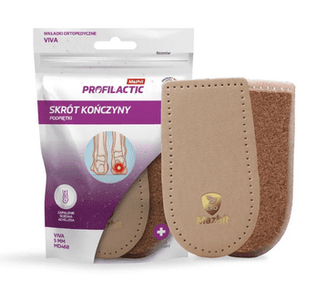 shumee MAZBIT Ščitniki za pete kratki VIVA, 10 mm, velikost 38-40