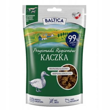 shumee Polmehki priboljški za pse Baltica Raca 80 g