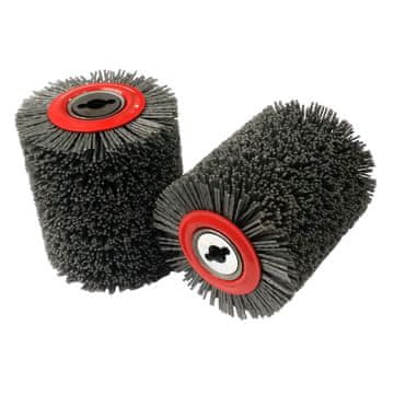 shumee Krtača za staranje lesa Najlonska abrazivna vlakna za krtačni stroj MAKITA 100x120x13,5 mm