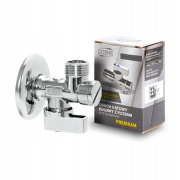 shumee KOTNI KROGELNI VENTIL S FILTROM 1/2X3/4 PROTI VODNEMU KAMNU