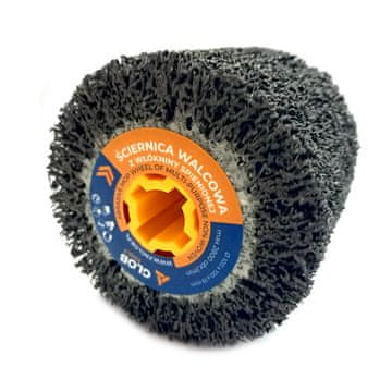 shumee Cilindrični brusilni kolut iz trde penaste netkane tkanine GLOB TOOLS 100x100x19mm granulacija 40 Stroj za poliranje