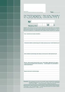 shumee GRADBENI DNEVNIK 10 KPL A4(O+K)
