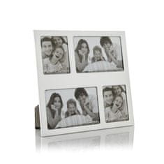 Evviva Okvir za sliko 21,8x21,8cm / 4-delni / bel / aluminij