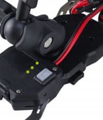 Korbi Motoristični Nosilec za telefon z Qi Polnilcem QC3.0