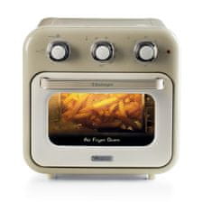 Ariete Cvrtnik na vroč zrak | Air Fryer & Oven Vintage 16L – Bež