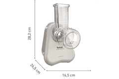 Tefal Fresh Express električni rezalnik zelenjave 3-in1, DN853BE0