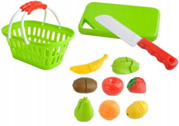 shumee KOŠARA S SADJEM KOMPLET KUHINJSKIH DODATKOV NOŽ ZA REZANJE Z JEŽKOM