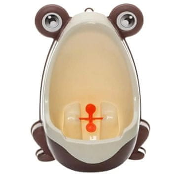 shumee RJAVI ŽABJI PISOAR, PRITRDEN NA STENO S PRISESKI ZA STRANIŠČA