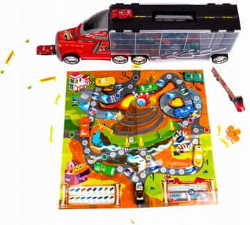 shumee TOVORNJAK Z IZSTRELILNIKOM, 10 VZMETI, AVTOMOBILSKI KOVČEK