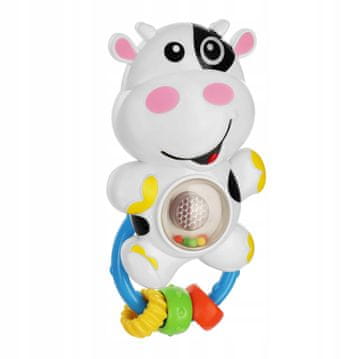 shumee INTERAKTIVNA IGRAČA ZA IZRAŠČEVANJE ZOBK Z GLASBENO ROPOTLJICO