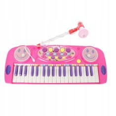 shumee KLAVIR, ROZA ORGLE, MIKROFON, SNEMANJE BOBNOV