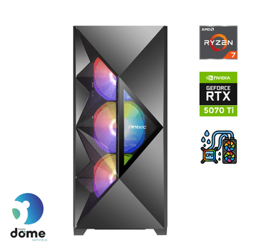 Anni Gamer Extreme namizni računalnik, R7-9700X, 32GB, SSD2TB, RTX5070 Ti, FreeDOS