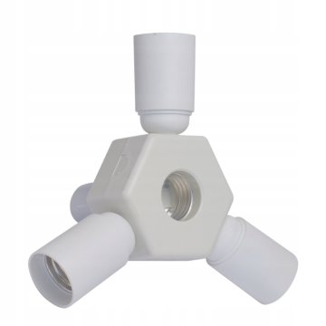 shumee ADAPTER IZ E27 NA 4XE27 VTIČNICO