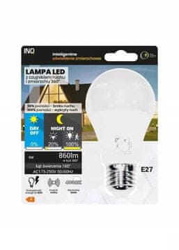 shumee LED žarnica E27 9W 4000K 860lm senzor spremembe in gibanja 20%