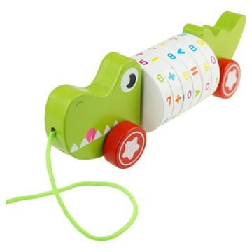 shumee Lesena izobraževalna uganka Tabela množenja 2v1 krokodil