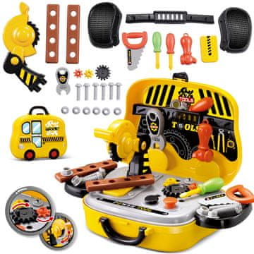shumee Delavnica škatle za orodje DIY na kolesih