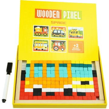 shumee Lesena sestavljanka mozaik pikselirana vozila