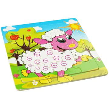 shumee Lesena pisana sestavljanka Jagnje