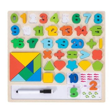 shumee Digitalna tabla izobraževalna uganka učenje štetja