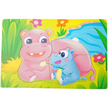 shumee Lesena pisana pobarvanka sestavljanka povodni konj