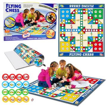 shumee Talna podloga Preproga 80x70 cm Leteča podloga za igro šah Pawns Dice