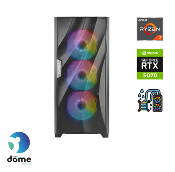 Anni Gamer Extreme namizni računalnik, R7-7700X, 32B, SSD2TB, RTX5070, FreeDOS