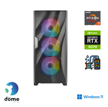 Anni Gamer Extreme namizni računalnik, R7-7700X, 32B, SSD2TB, RTX5070, W11H