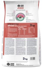 shumee JOHN DOG GOOD FORM suha hrana za pse s svinjino in govedino 3 kg