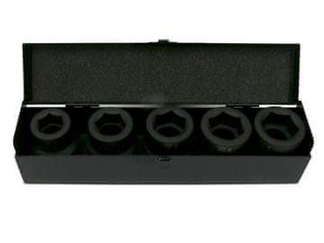 shumee Set udarnih ključev 1"" 5 kosov 24, 27, 30, 32, 33 mm iz CrMo jekla DIN 3129 Waryński