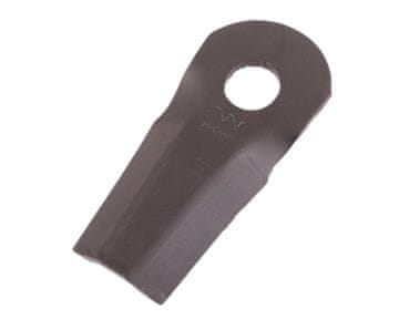 shumee Nož. Rezilo kosilnice, ukrivljeno, 112x50x4 mm, luknja 18,5x20,5, aplikacija 5684000 Kuhn WARYŃSKI (naprodaj v paketih po 25)