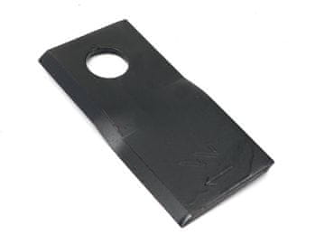 shumee Nož. Rezilo kosilnice 110X49X4X19,5 desna uporaba RS110L Sipma WARYŃSKI (prodano po 25 kosov)