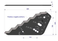 shumee Nož podajalnega vagona nabrušen z vrha, aplikacija Sano Mayer z volframovim karbidom ROYAL FARM