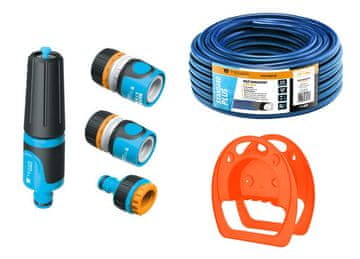 shumee Vrtna garnitura 1/2"" (20m cev, tuš garnitura, obešalo za cev) / TEGER