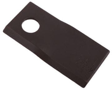 shumee Desno rezilo kosilnice 107x50x4mm luknja 19 aplikacija 13800032 JF-Stoll WARYŃSKI (naprodaj v kompletih po 25)