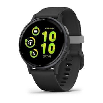 shumee Športna ura Garmin Vivoactive 5 AMOLED 42 mm črna