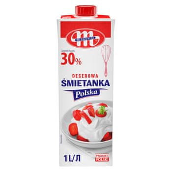 shumee Mlekovita poljska smetana UHT 30% maščobe 1l