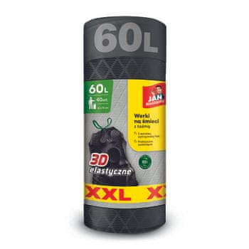 shumee Jan Niezbędny Vrečke za smeti 60L 40 kosov