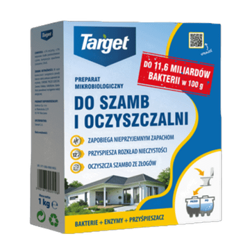 shumee Priprava za greznice in čistilne naprave TARGET 1 kg
