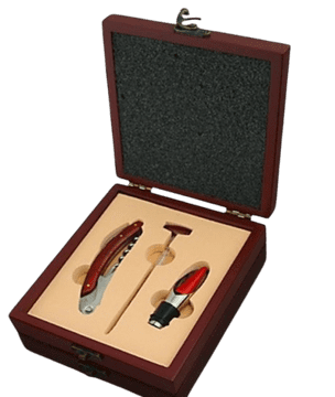 shumee Darilni set za vino: lijak + termometer + škatla z orodjem Gentelo