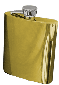 shumee Steklena termoska iz nerjavečega jekla 210 ml Elegantna za potovanja Gold Gentelo