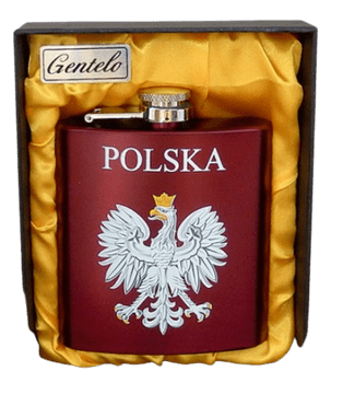 shumee Gentelo Elegantna termoska iz nerjavečega jekla 180 ml rdeča