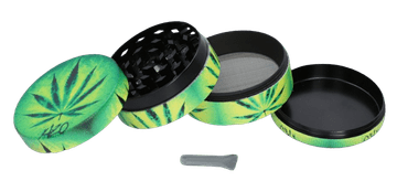 shumee Mlinček za zelišča CBD z listi marihuane