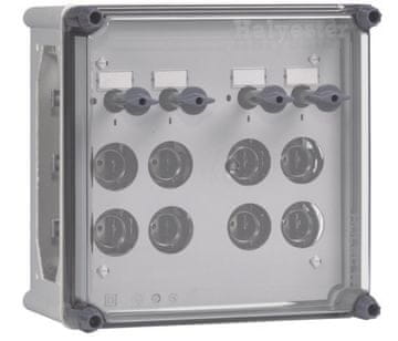 Eaton Opisna ploščica M22S-ST-X93 I-0-II 50x30 mm črna